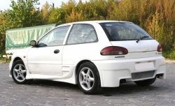 25 899 р. Задний бампер Auto-R v2 Mitsubishi Colt CJ0 хэтчбэк 3 дв. (1995-2003)  с доставкой в г. Королёв. Увеличить фотографию 1