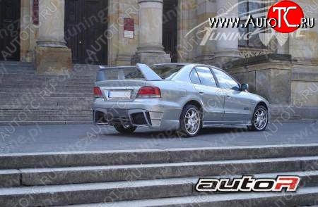 33 499 р. Задний бампер Auto-R Mitsubishi Galant 8  дорестайлинг седан (1996-1998)  с доставкой в г. Королёв