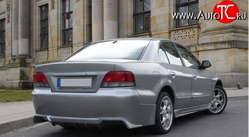 8 899 р. Задний бампер Auto-R berg Mitsubishi Galant 8  дорестайлинг седан (1996-1998)  с доставкой в г. Королёв