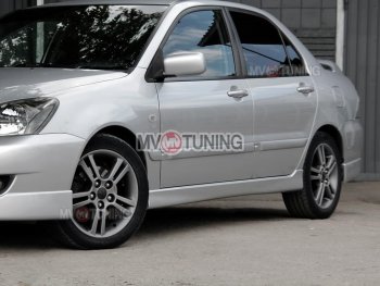 5 249 р. Пороги накладки Sport 2.0  Mitsubishi Lancer  9 (2003-2009) 1-ый рестайлинг седан, 2-ой рестайлинг седан (Неокрашенные)  с доставкой в г. Королёв. Увеличить фотографию 5