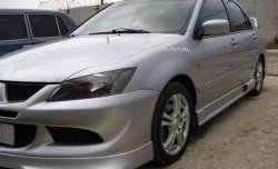 499 р. Реснички на фары Style v2 Mitsubishi Lancer 9 1-ый рестайлинг седан (2003-2005) (Неокрашенные)  с доставкой в г. Королёв. Увеличить фотографию 2