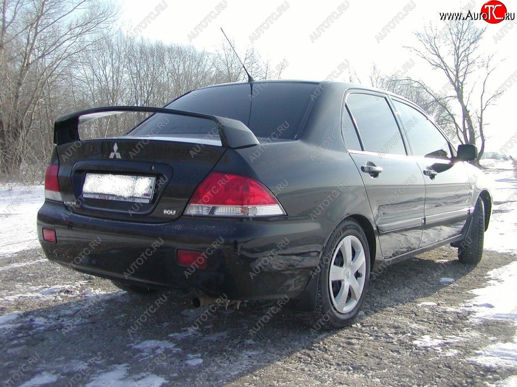 3 599 р. Спойлер Style  Mitsubishi Lancer  9 (2003-2009) 1-ый рестайлинг седан, 2-ой рестайлинг седан (Неокрашенный)  с доставкой в г. Королёв