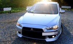 929 р. Подиум гос. номера EVO №1 Mitsubishi Lancer 10 CY хэтчбэк дорестайлинг (2007-2010) (Гладкий пластик)  с доставкой в г. Королёв. Увеличить фотографию 5