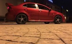 7 999 р. Спойлер ЭВО Mitsubishi Lancer 10 седан дорестайлинг (2007-2010) (Неокрашенный)  с доставкой в г. Королёв. Увеличить фотографию 2