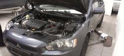 Газовые упоры капота Berkut Mitsubishi Lancer 10 седан дорестайлинг (2007-2010)