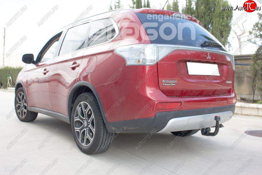 22 699 р. Фаркоп Aragon.(шар V) Mitsubishi Outlander GF дорестайлинг (2012-2014)  с доставкой в г. Королёв