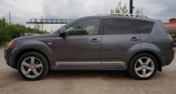 8 499 р. Пороги накладки (рестайлинг) Roadest Mitsubishi Outlander XL (CW)  рестайлинг (2010-2013) (Неокрашенные)  с доставкой в г. Королёв. Увеличить фотографию 2