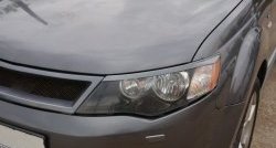 Реснички на фары (рестайлинг) Sport Mitsubishi Outlander XL (CW)  рестайлинг (2010-2013)