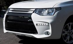 Передний бампер Tuning-Sport Mitsubishi (Митсубиси) Outlander (Аутлэндэр)  GF (2012-2014) GF дорестайлинг