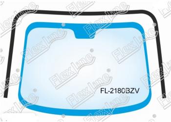 Молдинг лобового стекла FlexLine Mitsubishi (Митсубиси) Pajero (Паджеро) ( 3 V70,  3 V60) (1999-2006) 3 V70, 3 V60 дорестайлинг, дорестайлинг, рестайлинг, рестайлинг