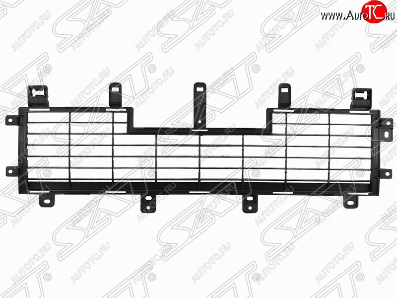 3 169 р. Решетка в передний бампер SAT  Mitsubishi Pajero ( 4 V90,  4 V80) (2006-2011) дорестайлинг, дорестайлинг  с доставкой в г. Королёв