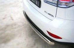 15 999 р. Защита заднего бампера (Ø76 мм, нержавейка) SLITKOFF Lexus RX350 AL10 дорестайлинг (2008-2012)  с доставкой в г. Королёв. Увеличить фотографию 3