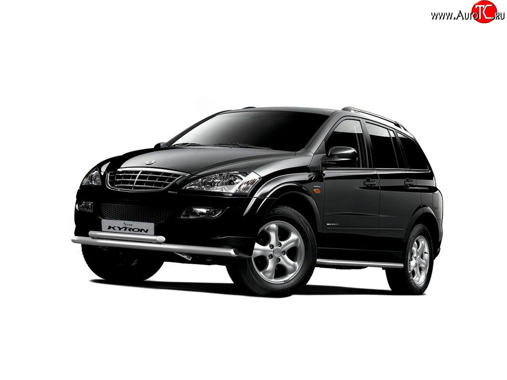 14 549 р. Широкая защита порогов Petroil Tuning SSANGYONG Kyron дорестайлинг (2005-2007)  с доставкой в г. Королёв