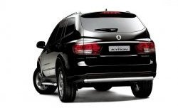 Защита заднего бампера Petroil Tuning 63 мм SSANGYONG Kyron дорестайлинг (2005-2007)