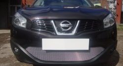 1 539 р. Сетка на бампер Russtal (хром) Nissan Qashqai 2 J11 рестайлинг (2017-2022)  с доставкой в г. Королёв. Увеличить фотографию 6