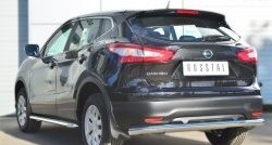 26 999 р. Широкая защита порогов SLITKOFF Nissan Qashqai 2 J11 дорестайлинг (2013-2019)  с доставкой в г. Королёв. Увеличить фотографию 3