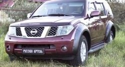 20 599 р. Расширители арок RA (комплект) Nissan Pathfinder R51 дорестайлинг (2004-2007) (Поверхность глянец (под окраску), Неокрашенные)  с доставкой в г. Королёв. Увеличить фотографию 2