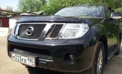 2 879 р. Сетка в решетку радиатора Russtal Nissan Pathfinder R51 рестайлинг (2009-2014) (черная)  с доставкой в г. Королёв. Увеличить фотографию 3