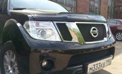 Сетка в решетку радиатора Russtal Nissan (Нисан) Pathfinder (Патфайндер)  R51 (2009-2014) R51 рестайлинг