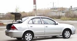 1 269 р. Накладка на задний бампер RA  Nissan Almera Classic  седан (2006-2013) B10  с доставкой в г. Королёв. Увеличить фотографию 3