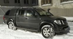 17 599 р. Накладки на колёсные арки RA Nissan Navara 2 D40 рестайлинг (2010-2016) (Глянец (под покраску), Неокрашенные)  с доставкой в г. Королёв. Увеличить фотографию 2