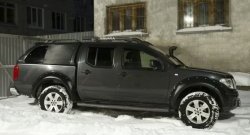 17 599 р. Накладки на колёсные арки RA Nissan Navara 2 D40 рестайлинг (2010-2016) (Глянец (под покраску), Неокрашенные)  с доставкой в г. Королёв. Увеличить фотографию 9