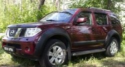 3 599 р. Молдинги дверей RA (узкие, комплект) Nissan Pathfinder R51 дорестайлинг (2004-2007) (Поверхность глянец (под окраску), Неокрашенные)  с доставкой в г. Королёв. Увеличить фотографию 4