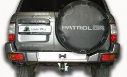 7 249 р. Фаркоп Лидер Плюс. Nissan Patrol 5 Y61 2-ой рестайлинг (2004-2010) (Без электропакета)  с доставкой в г. Королёв. Увеличить фотографию 2