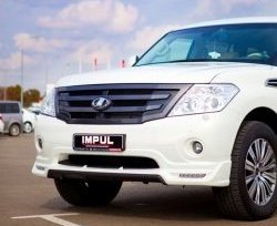 38 499 р. Решётка радиатора Impul V2 Nissan Patrol 6 Y62 дорестайлинг (2010-2014) (Неокрашенная)  с доставкой в г. Королёв. Увеличить фотографию 8