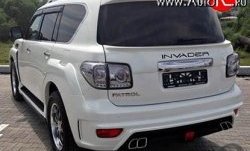 24 249 р. Спойлер Invader Style Nissan Patrol 6 Y62 дорестайлинг (2010-2014) (Неокрашенный)  с доставкой в г. Королёв. Увеличить фотографию 2