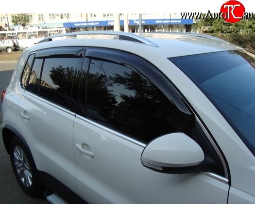 3 199 р. Дефлекторы окон (ветровики) 4 шт. Novline Nissan Qashqai 1 дорестайлинг (2007-2010)  с доставкой в г. Королёв