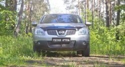 1 759 р. Защитная сетка решетки переднего бампера РА Nissan Qashqai 1 дорестайлинг (2007-2010)  с доставкой в г. Королёв. Увеличить фотографию 4