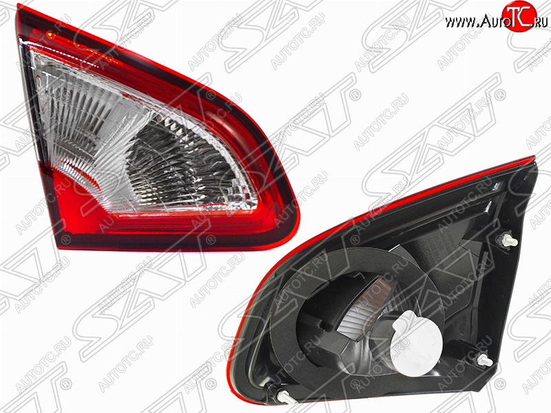 3 699 р. Левый фонарь SAT (внутренний)  Nissan Qashqai  1 (2010-2013) J10 рестайлинг  с доставкой в г. Королёв