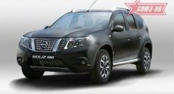 Декоративные элементы решетки радиатора Souz-96 (d10) Nissan Terrano D10 дорестайлинг (2013-2016)