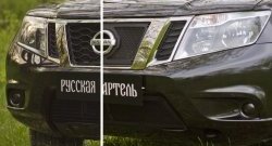 1 379 р. Защитная сетка решетки радиатора РА Nissan Terrano D10 дорестайлинг (2013-2016)  с доставкой в г. Королёв. Увеличить фотографию 2