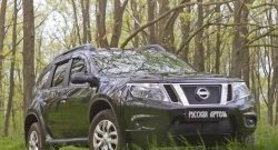 1 379 р. Защитная сетка решетки радиатора РА Nissan Terrano D10 дорестайлинг (2013-2016)  с доставкой в г. Королёв. Увеличить фотографию 3