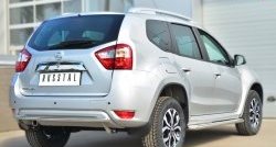 14 449 р. Одинарная защита заднего бампера из трубы диаметром 42 мм SLITKOFF Nissan Terrano D10 дорестайлинг (2013-2016)  с доставкой в г. Королёв. Увеличить фотографию 4