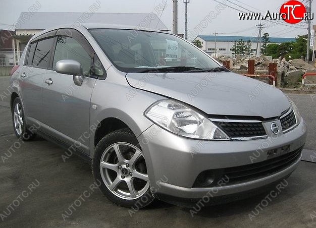 5 349 р. Комплект дефлекторов окон СТ Nissan Tiida 2 хэтчбек C12 (2011-2019)  с доставкой в г. Королёв