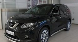 23 949 р. Защита порогов из круглой трубы диаметром 63 мм SLITKOFF  Nissan X-trail  3 T32 (2017-2022) рестайлинг  с доставкой в г. Королёв. Увеличить фотографию 4