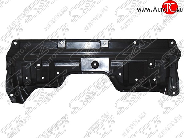 2 559 р. Защита под задний бампер SAT  Nissan X-trail  2 T31 (2007-2011) дорестайлинг  с доставкой в г. Королёв