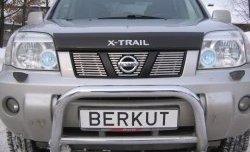 Декоративная вставка решетки радиатора T30 Berkut Nissan X-trail 1 T30 дорестайлинг (2000-2003)