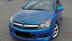 Накладка на передний бампер OPC-Line Opel Astra H GTC хэтчбек 3 дв. рестайлинг (2006-2011)