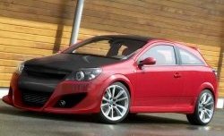 Передний бампер EVO Opel Astra H GTC хэтчбек 3 дв. рестайлинг (2006-2011)