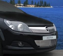 Декоративная вставка воздухозаборника Novline Opel Astra H GTC хэтчбек 3 дв. рестайлинг (2006-2011)