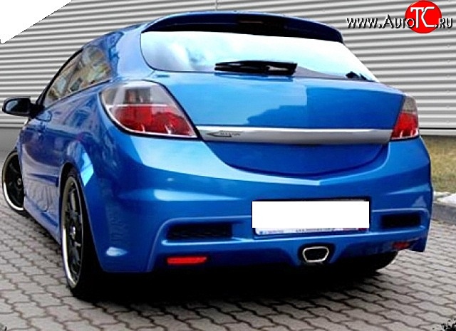 3 649 р. Спойлер Sport Opel Astra H GTC хэтчбек 3 дв. рестайлинг (2006-2011) (Неокрашенный)  с доставкой в г. Королёв