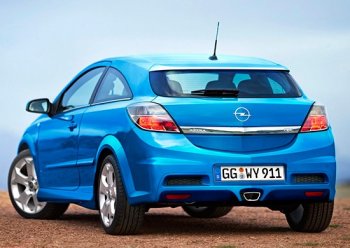 27 899 р. Задний бампер OPC Opel Astra H GTC хэтчбек 3 дв. рестайлинг (2006-2011)  с доставкой в г. Королёв. Увеличить фотографию 2