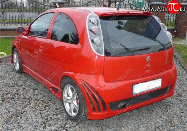 22 899 р. Задний бампер D.J. Opel Corsa C (2000-2006)  с доставкой в г. Королёв