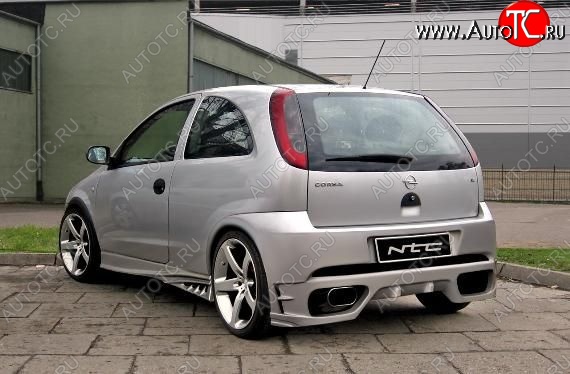 23 969 р. Задний бампер NTC Opel Corsa C (2000-2006)  с доставкой в г. Королёв