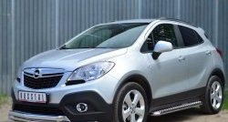 26 999 р. Широкая защита порогов SLITKOFF Opel Mokka  дорестайлинг (2012-2016)  с доставкой в г. Королёв. Увеличить фотографию 4