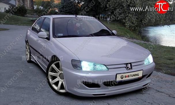 23 969 р. Передний бампер ВМВ Peugeot 406 8E,F универсал рестайлинг (1999-2004)  с доставкой в г. Королёв